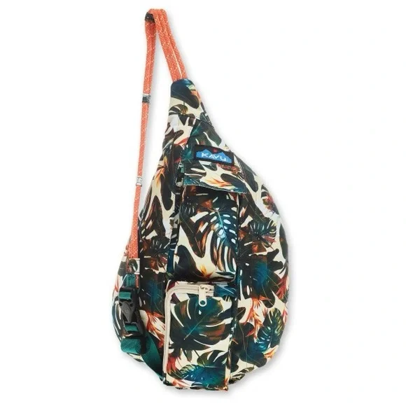 Kavu Tropical Print Sling Bag with Neon Accents Kavu | Bags | Kavu Pineapple Print Sling Bag With Yellow And  main image 3